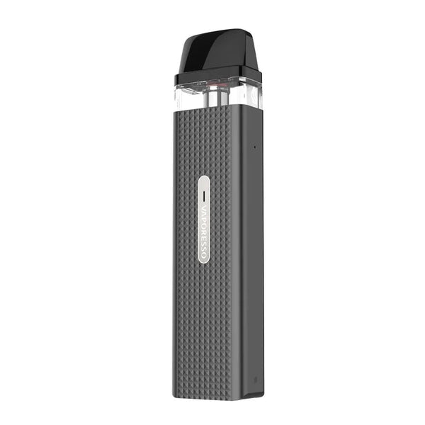 Vaporesso XROS 3 Mini Pod System hardware with sleek design and compact size, featuring replaceable pod and user-friendly interface.
