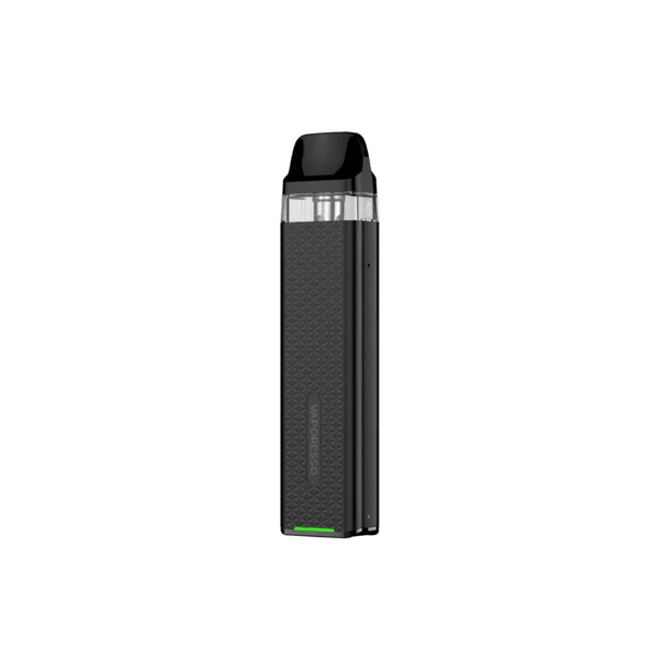 Vaporesso XROS 3 Mini Pod System hardware, compact vape device with pod cartridge and sleek design.