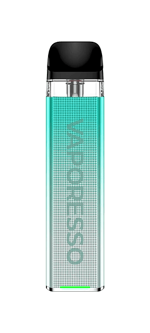 Vaporesso XROS 3 Mini pod system hardware with sleek design and compact size, suitable for vaping on the go.
