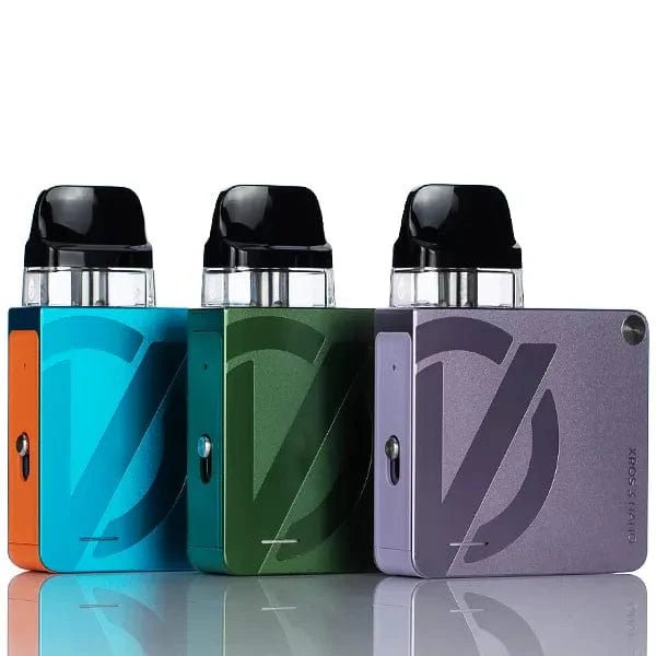 Vaporesso XROS 3 Nano vaping kit with sleek design, compact hardware, and adjustable airflow for easy vaping experience.