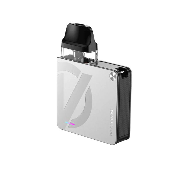 Vaporesso XROS 3 Nano vaping kit with compact device and accessories, ideal for portable vaping.