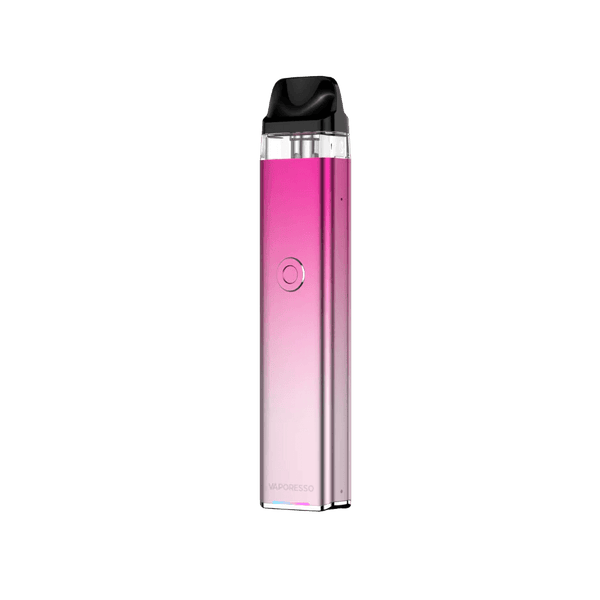 Vaporesso XROS 3 Pod System hardware with sleek design, showing the portable vaping device and replacement pod.