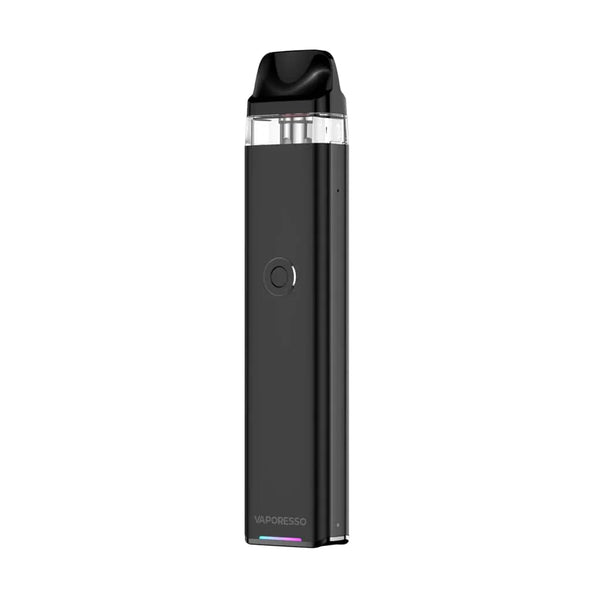 Vaporesso XROS 3 Pod System hardware with sleek design and replaceable pods, ideal for portable vaping.