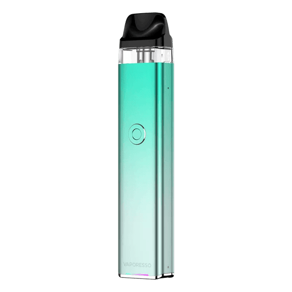 Vaporesso XROS 3 Pod System hardware showing compact design and sleek black finish, ideal for vaping enthusiasts.