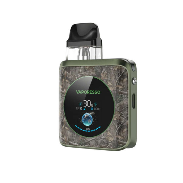 Vaporesso XROS 4 Nano 30W pod kit with compact design and sleek finish, showcasing the hardware device with pod and mouthpiece