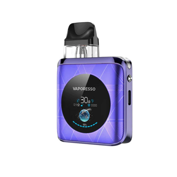 Vaporesso XROS 4 Nano 30W pod kit with a sleek device and detachable pod for vaping, designed for easy use.