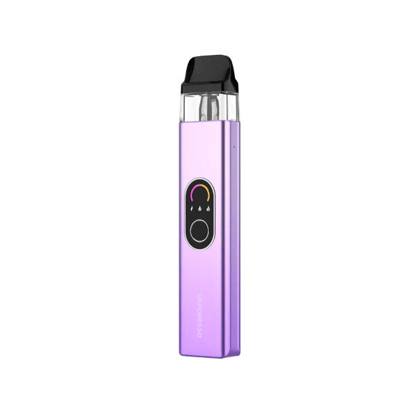 Vaporesso XROS 4 Pod Kit hardware featuring a sleek portable vaporizer with a compact design and replaceable pods.