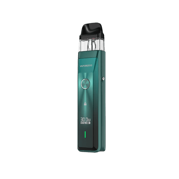 Vaporesso XROS Pro Pod System vape device with sleek design and replaceable pod, in black color.