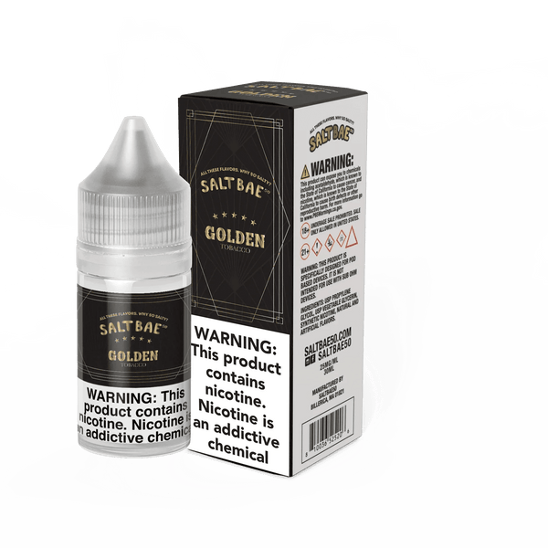 Virginia Tobacco (Golden Tobacco) SALT - Salt Bae 50 - 30mL