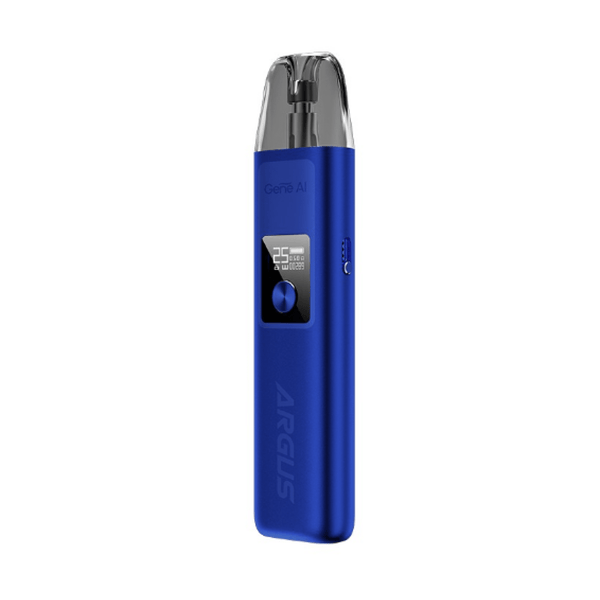 VOOPOO Argus G 25W pod system vape device with sleek design and compact hardware for portable vaping.