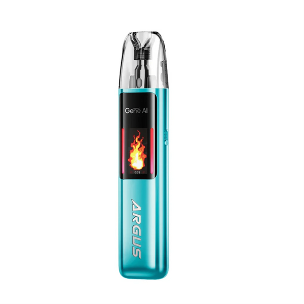 VOOPOO Argus G2 30W pod system hardware with sleek design and integrated mouthpiece, compact vaping device.