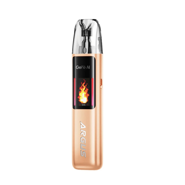 VOOPOO Argus G2 30W Pod System hardware with sleek design, compact size, and integrated mouthpiece for vaping convenience.