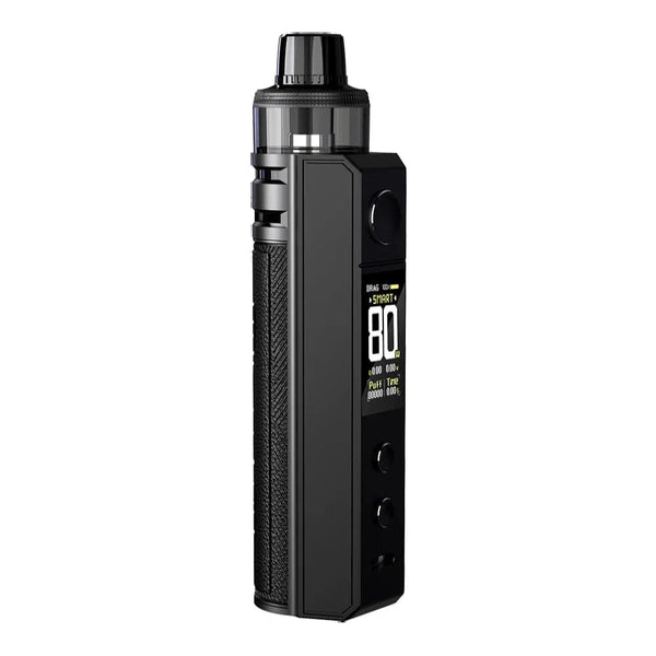 VOOPOO Drag H80S pod mod kit with sleek design, user interface, and adjustable settings, showcasing the hardware device.