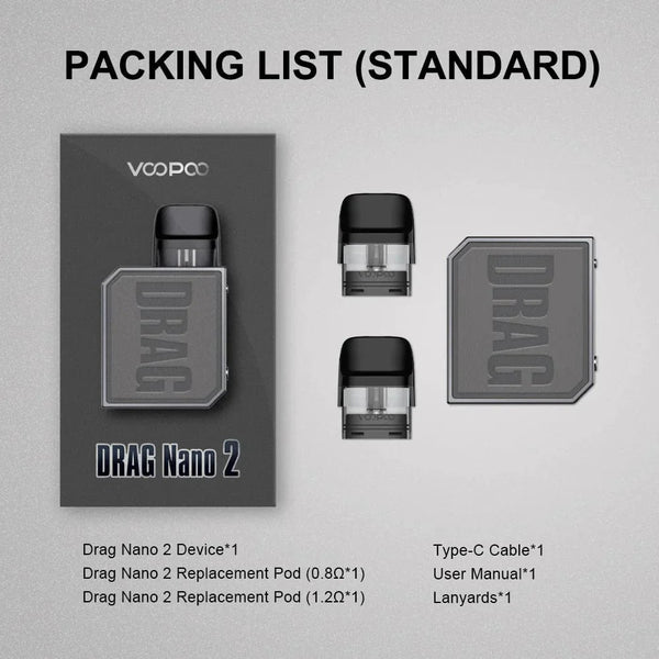 VOOPOO DRAG Nano 2 Pod System - Big D Vapor