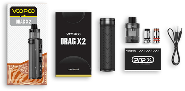 VOOPOO DRAG X2 80W Pod System - Big D Vapor