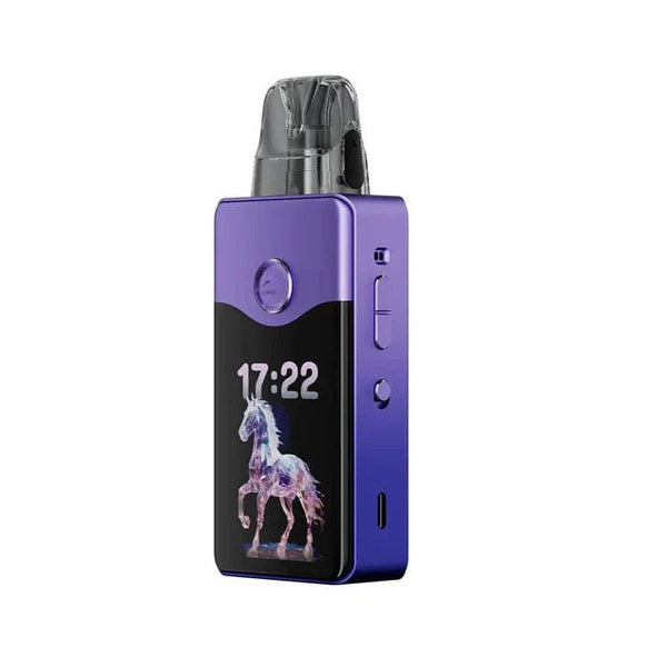 VOOPOO Vinci E120 Pod Kit showing sleek black hardware with replaceable pod and ergonomic design.