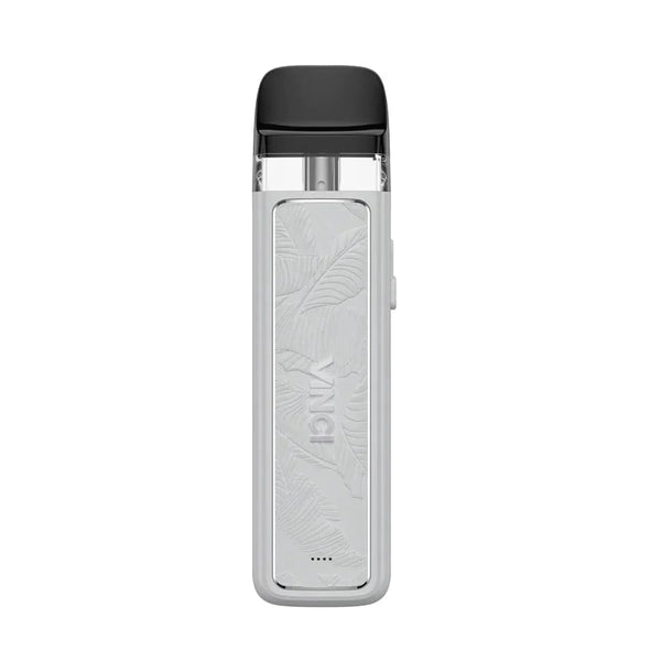 VOOPOO Vinci Pod Royal Edition pod system showing sleek black and gold hardware with ergonomic design elements