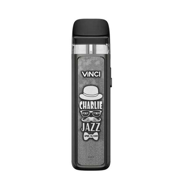 VOOPOO Vinci Pod Royal Edition pod system with sleek design, featuring adjustable airflow and compact hardware for vaping.