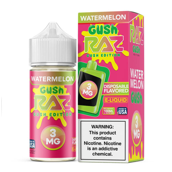 Watermelon GUSH - Pod Juice x Raz E-Liquid - 100mL