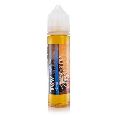 Wild Cut AVAIL Vapor e-liquid bottle, 60mL, with colorful label, designed for vaping enthusiasts.