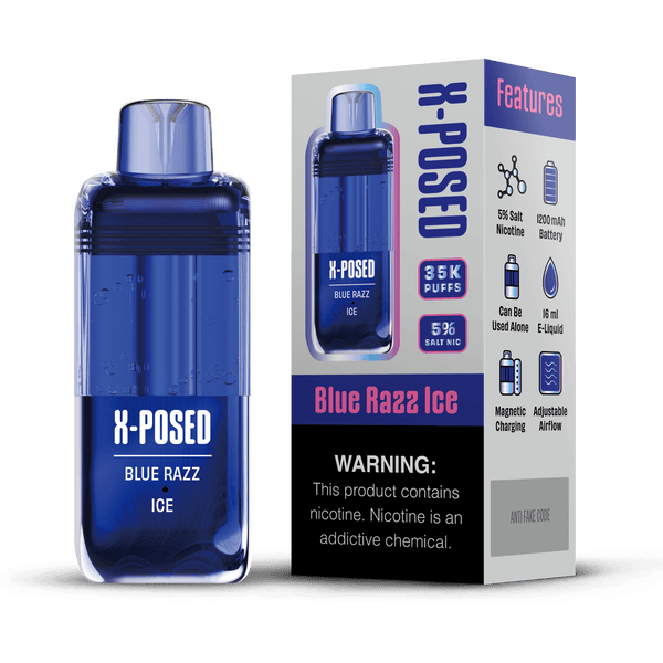 35,000 puff X-posed pod