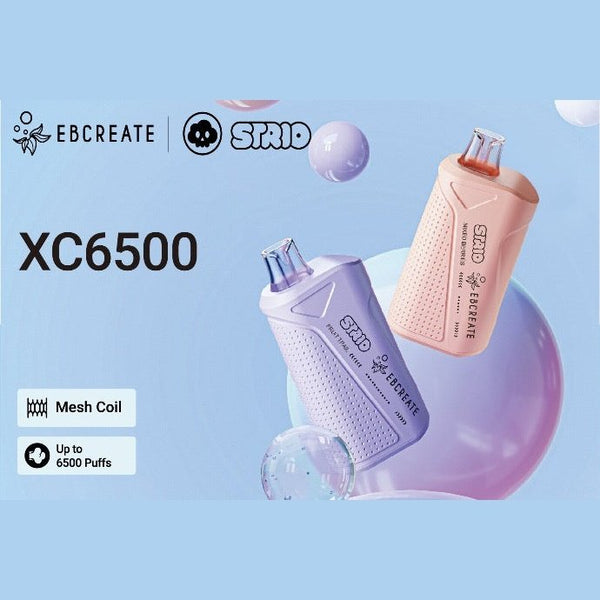 EB Create XC6500 Strio Pod King 6500 Puff Disposable 5%