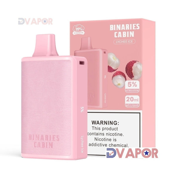 Binaries Cabin 10,000 Puff Rechargeable Disposable by Horizon Tech | 20ml