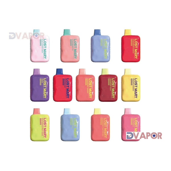 FLASH SALE Lost Mary OS5000 by EBDESIGN Disposable | 5000 Puff Rechargeable | 5% Disposable Vape