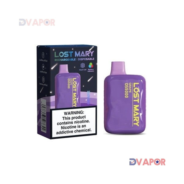 FLASH SALE Lost Mary OS5000 by EBDESIGN Disposable | 5000 Puff Rechargeable | 5% Disposable Vape