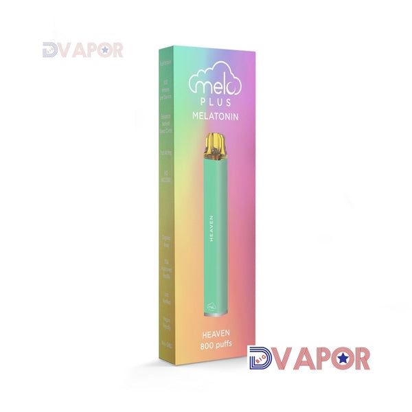 Melo Plus Melatonin Infused Zero Nicotine Vape | 800 Puff 0% Plus Melatonin