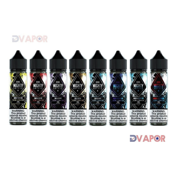 Mighty Vapor E-Liquids 60ml; 3mg & 6mg BOGO SALE!