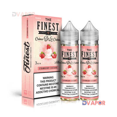 The Finest E-Liquid | Creme De La Creme Edition | 120ml 2 x 60ml Bottles | 6MG