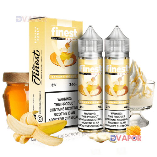 The Finest E-Liquid | Signature Edition | 120ml 2 x 60ml Bottles | Big D Vapor