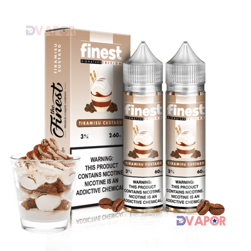 The Finest E-Liquid | Signature Edition | 120ml 2 x 60ml Bottles | Big D Vapor