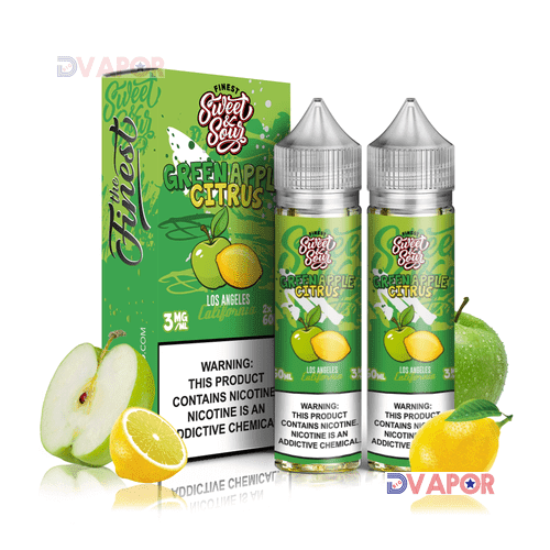 The Finest E-Liquid | Sweet & Sour Edition | 120ml 2 x 60ml Bottles