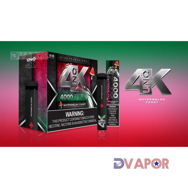 Uno 4K | 4000 Puff Disposable Vape | 23 Flavors