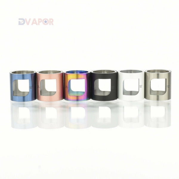 Aspire PockeX replacement glass for vape tank, transparent and cylindrical, fitting Aspire PockeX e-cigarette devices