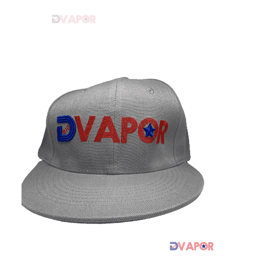 Big D Vapor baseball hat available in four colors, featuring a classic design and adjustable strap for a comfortable fit.