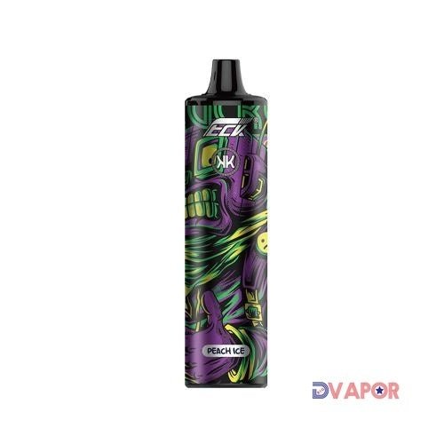 KK Energy Vape Disposable with mesh coil, rechargeable design, and 8000 puff capacity, non-refundable.