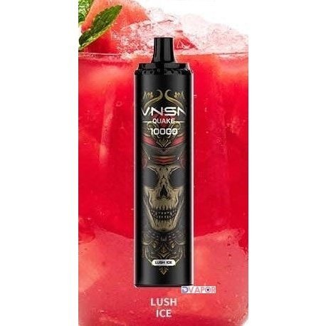 KK Energy VNSN Quake 10,000 Puff disposable vape with 20ml e-liquid, shown in the image.