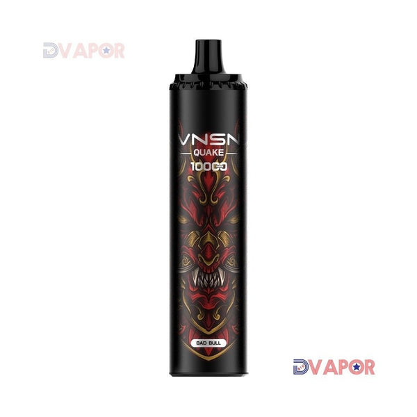 KK Energy VNSN Quake 10,000 Puff disposable vape in 20ml, shown in the image, offers long-lasting vaping experience.
