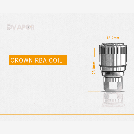 RBA Deck Rebuild Kit for Uwell Crown Tank