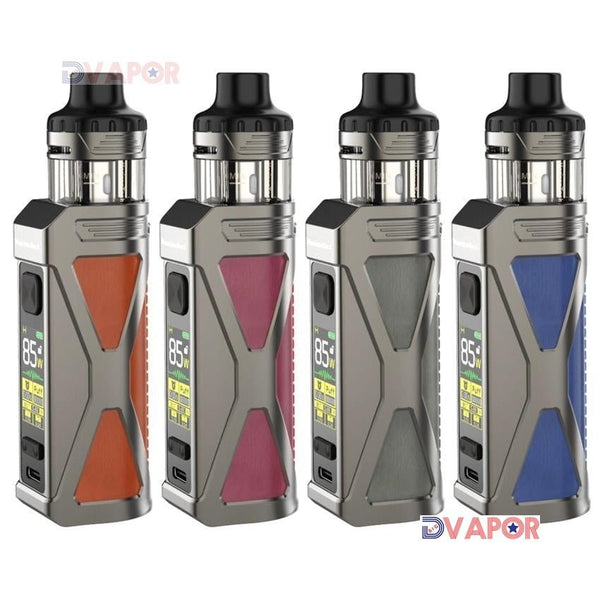 HorizonTech Durandal Mod full kit with 3000mAh battery and 4ml pod tank, showcasing the hardware device and accessories.