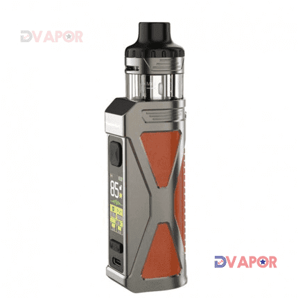 HorizonTech Durandal Mod full kit with 3000mAh battery and 4ml pod tank, showcasing the sleek hardware and tank components.