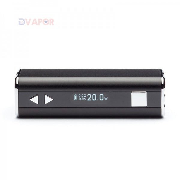 eLeaf iStick 20W handheld APV mod with 5.5V output and 2200mAh battery, compact and lightweight vaping device.