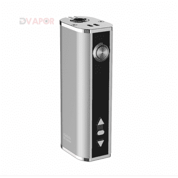 eLeaf iStick 40 Watt TC box mod with digital display, temperature control settings, and compact design for vaping.
