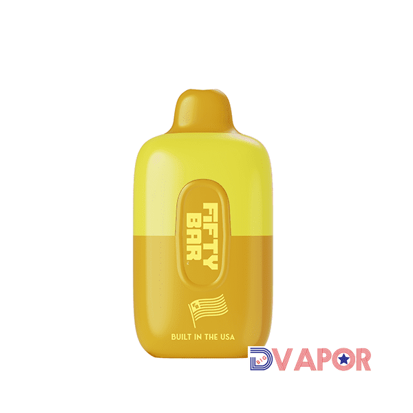 Fifty Bar 6500 Disposable Vape device with sleek design and mouthpiece, designed for easy vaping on the go.