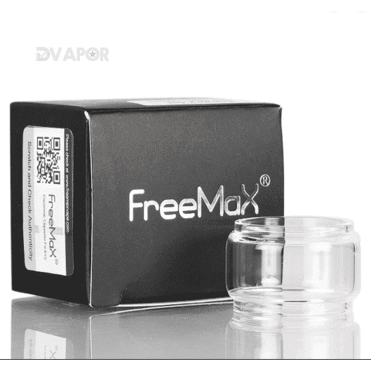 Freemax Fireluke 2 5ml replacement bubble glass for vape tank, clear and durable, designed for easy installation and enhanced vaping experience.