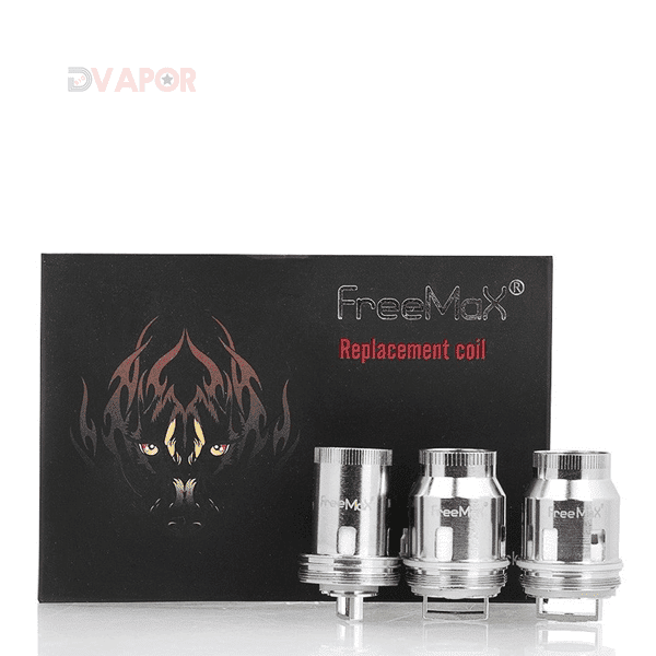 FreeMax Kanthal Mesh Pro replacement coils, 3-pack, vape part with mesh design for enhanced flavor and vapor production.