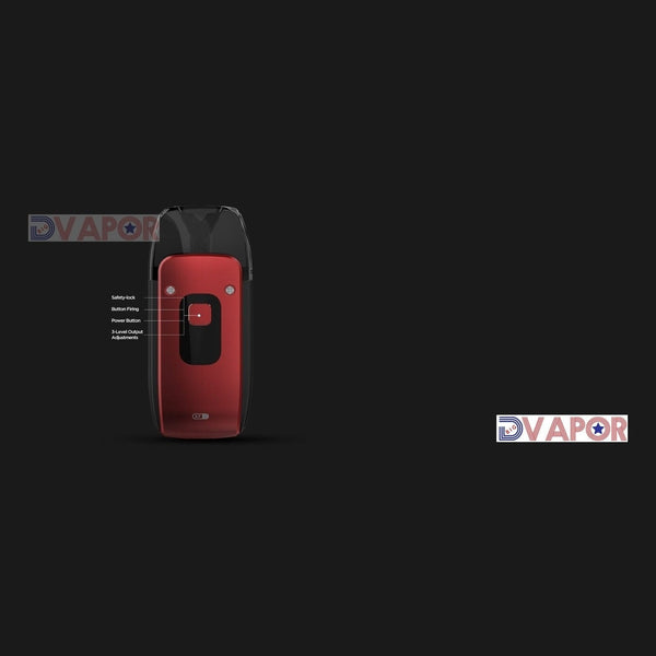 GeekVape AP2 Aegis Pod Device with sleek hardware design and ergonomic grip, featuring adjustable airflow and compact size.